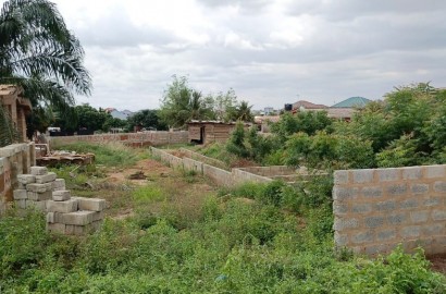 Four (4) Plots of Land For Sale at Oyibi