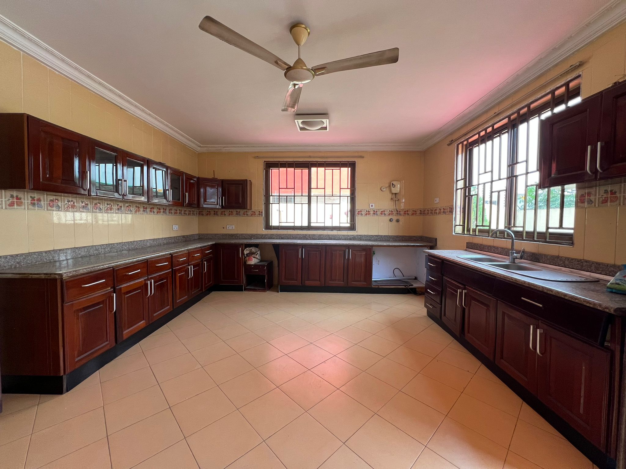 Four (4) Bedroom House with 2 Boys Quarters For Rent at East Legon Adjiriganor