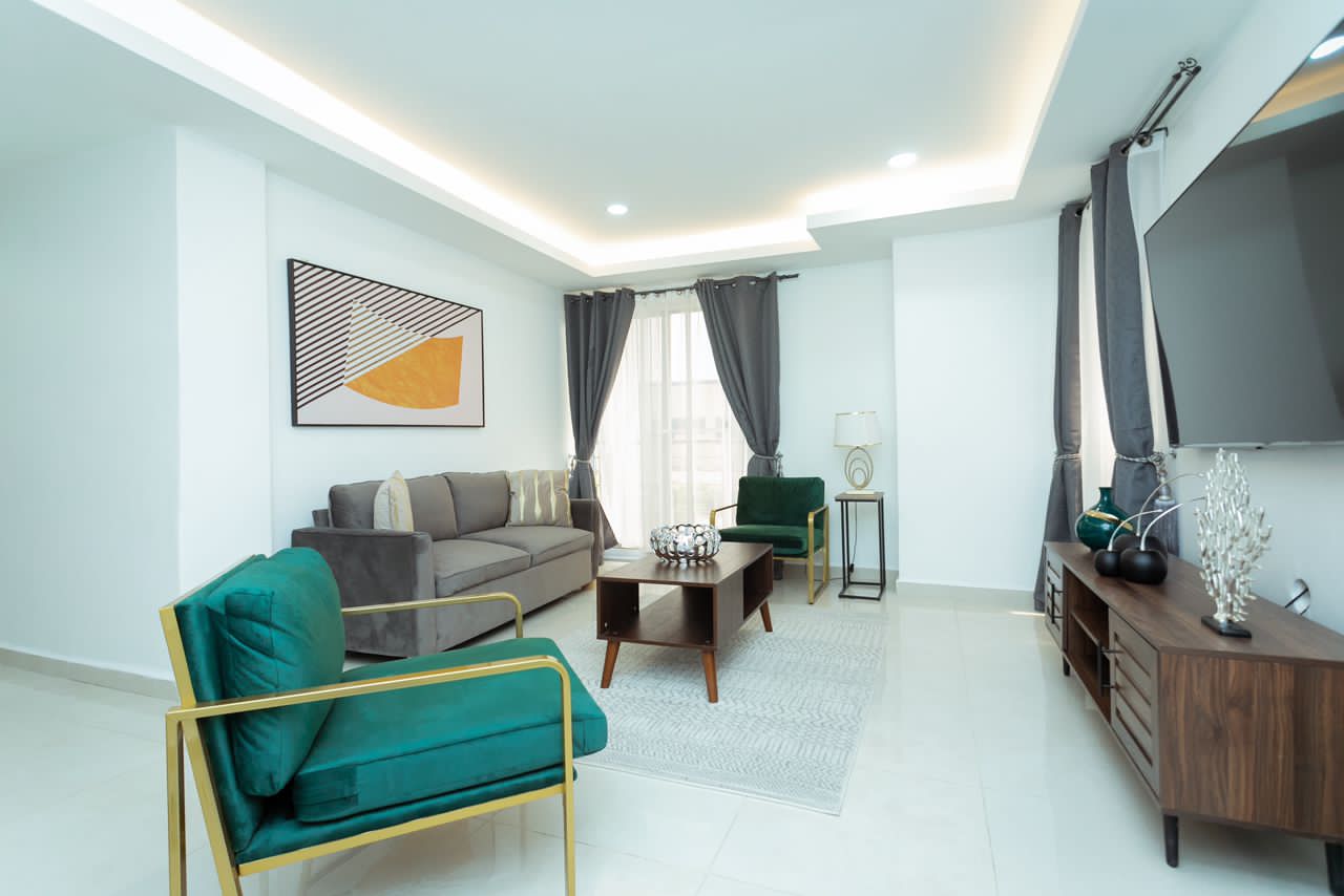 Fully Furnished 1 & 2-Bedroom Apartment for Rent at Airport Residential