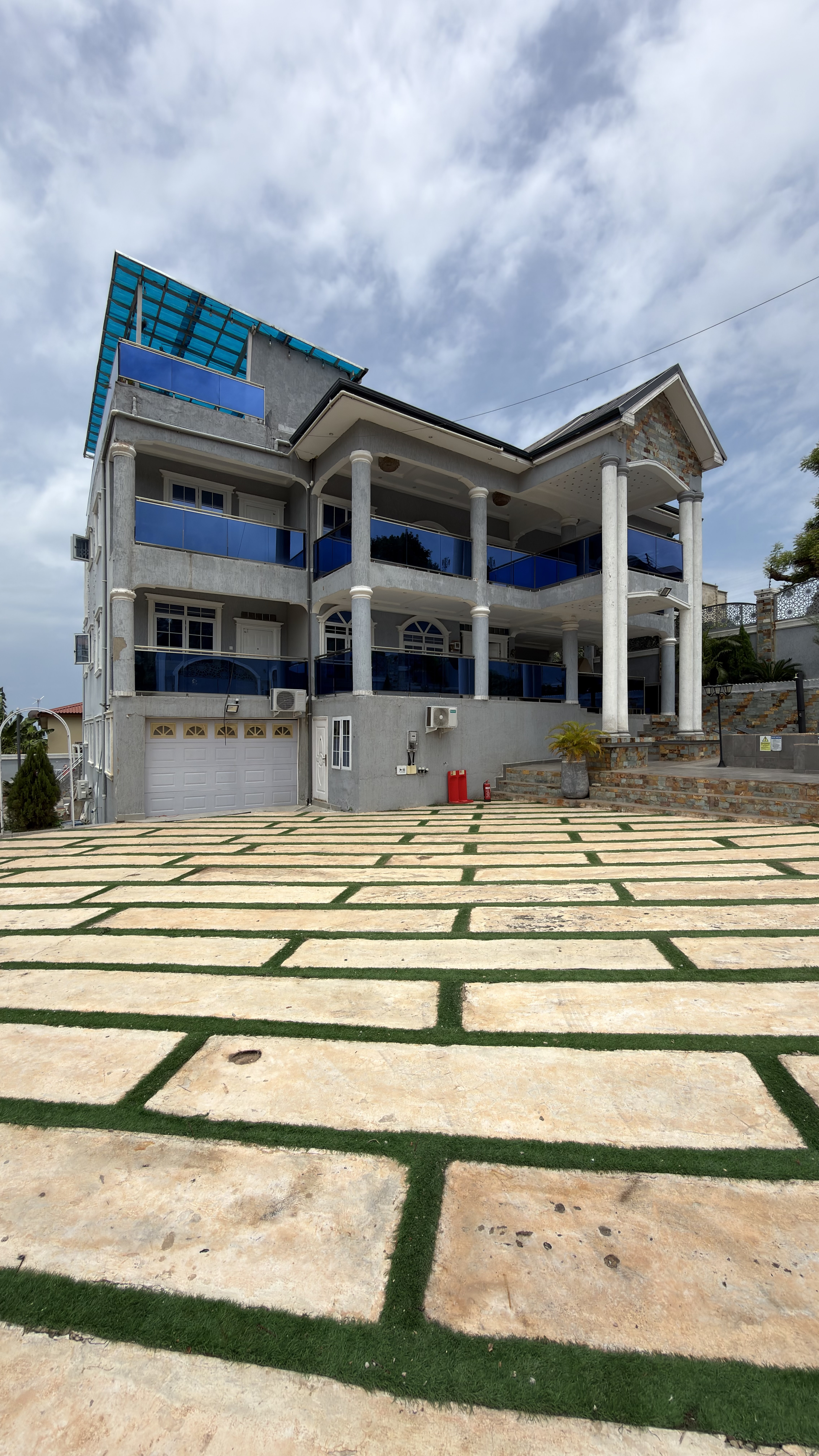 Fully Furnished Four (4) Bedroom House with Swimming Pool For Rent at Bortianor - Kokrobite