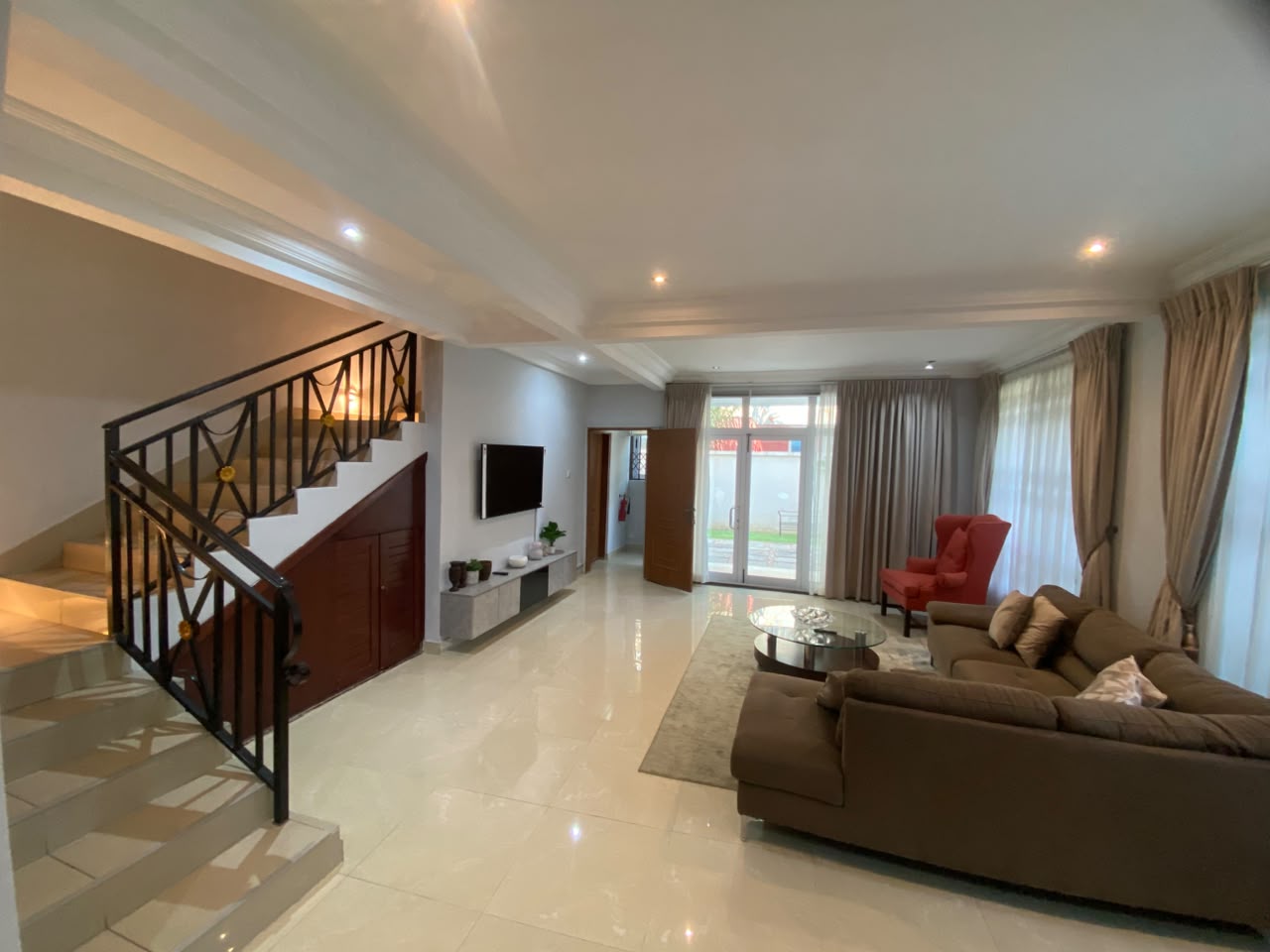 Fully Furnished Four (4) Bedroom Detached House For Sale in a Gated Community at Ridge