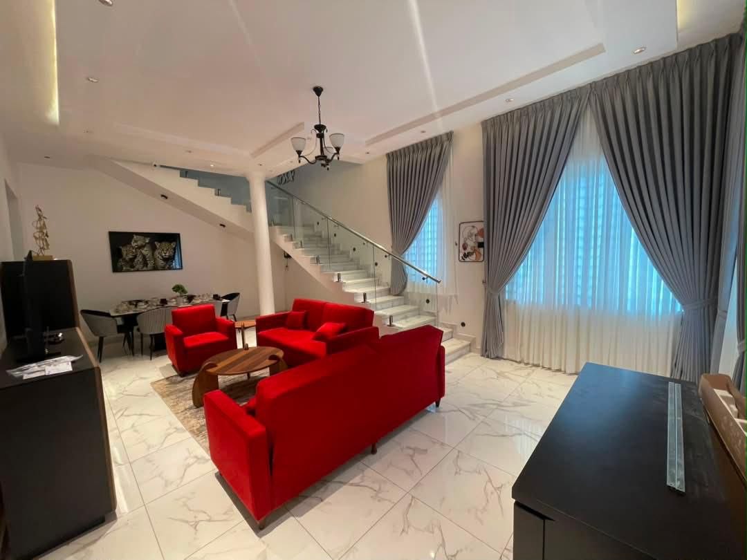 Fully Furnished Four (4) Bedroom House For Rent at East Legon Ogbojo