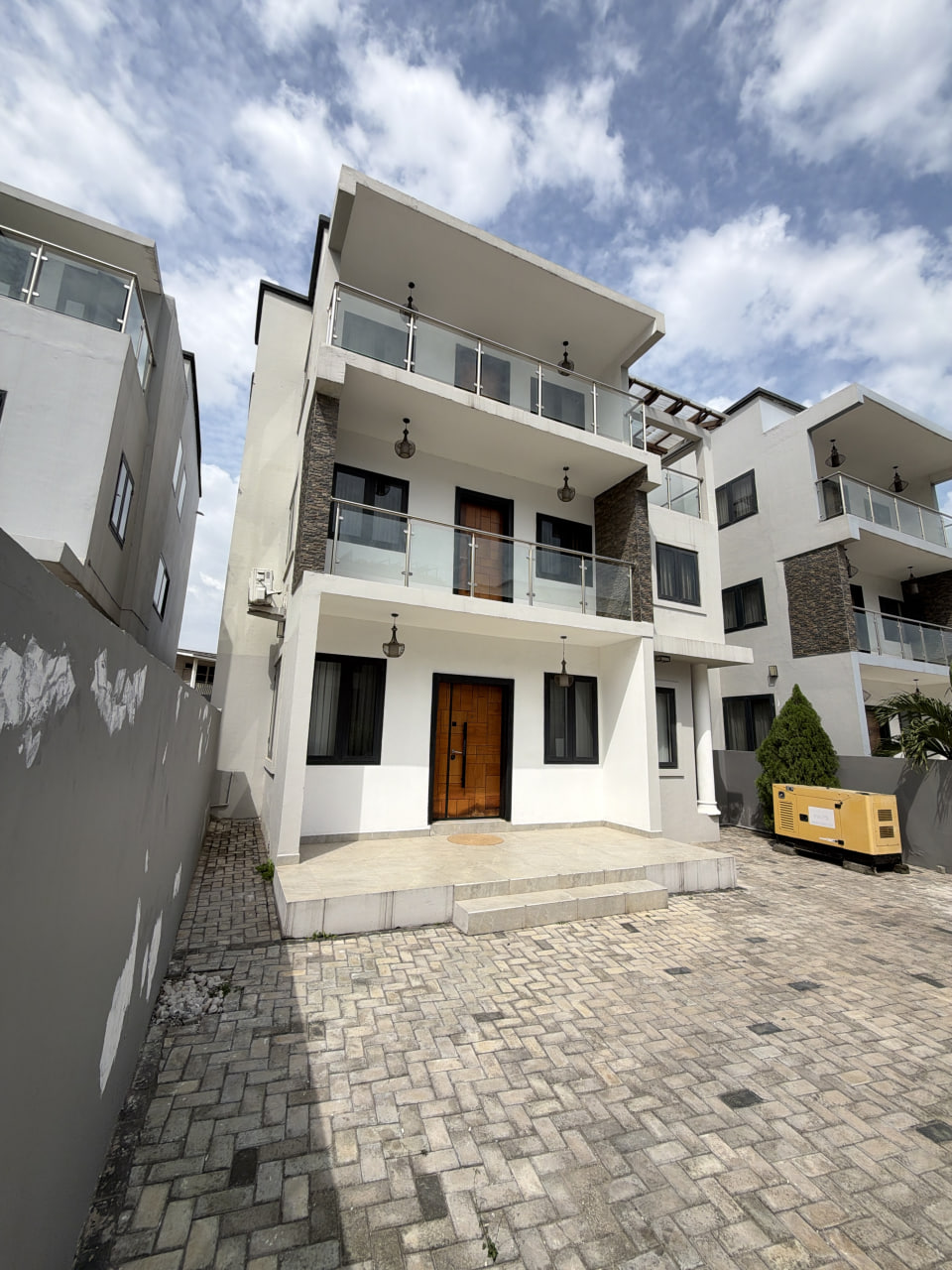 Fully Furnished Four (4) Bedroom Townhouse For Rent in a Gated Community at Cantonments