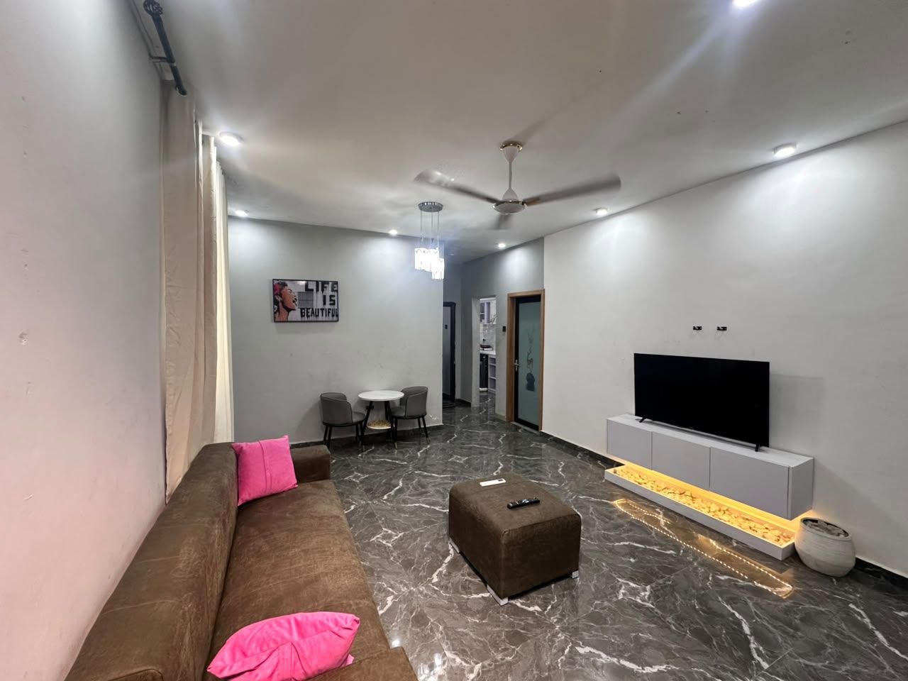 Fully Furnished One (1) Bedroom Apartment For Rent at East Legon