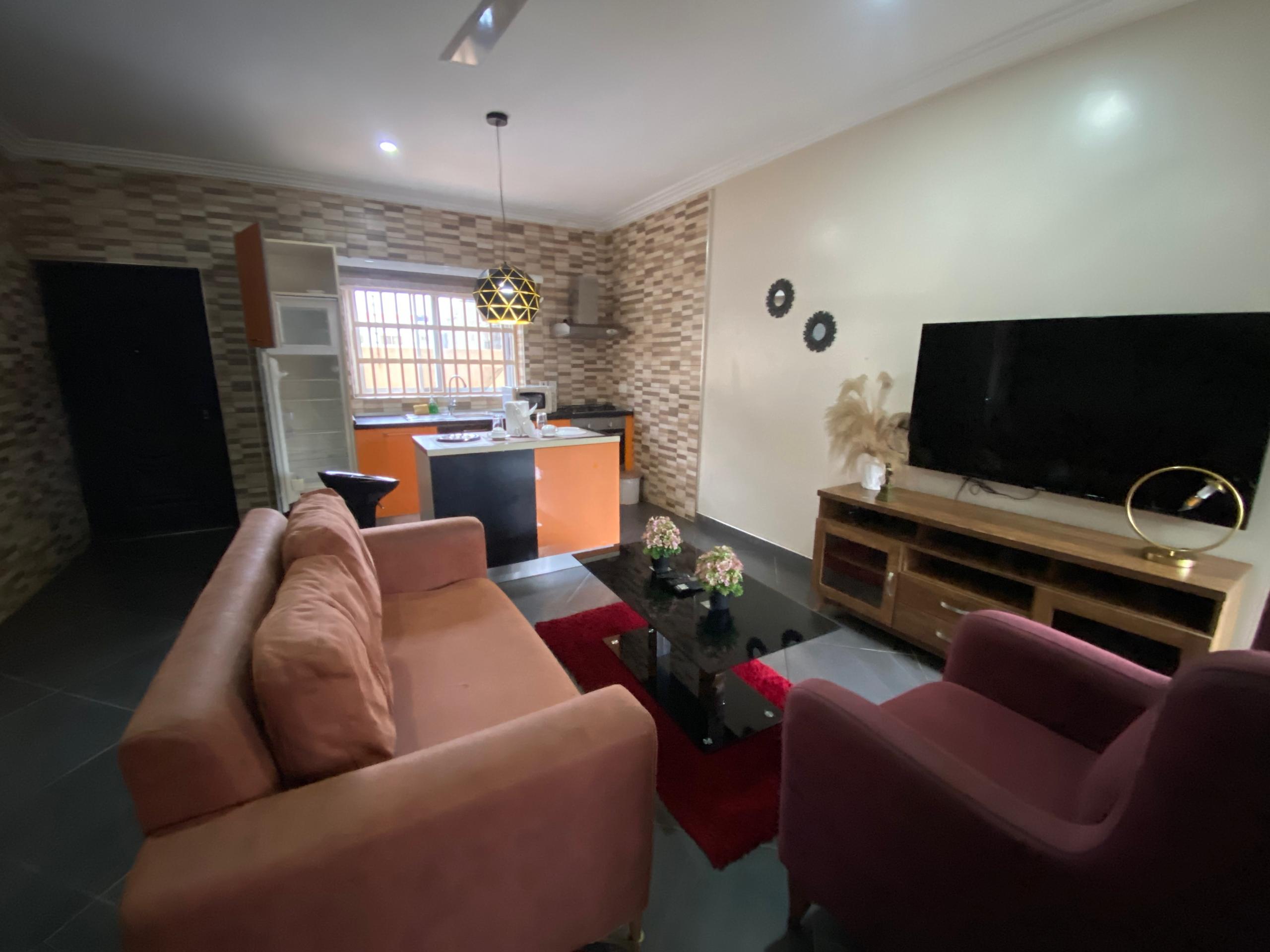 Fully Furnished Two (2) Bedroom Apartment For Rent at Spintex