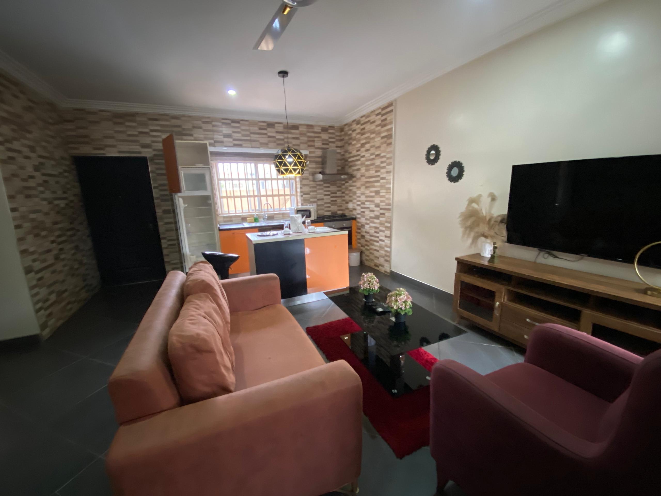 Fully Furnished Two (2) Bedroom Apartment For Rent at Spintex