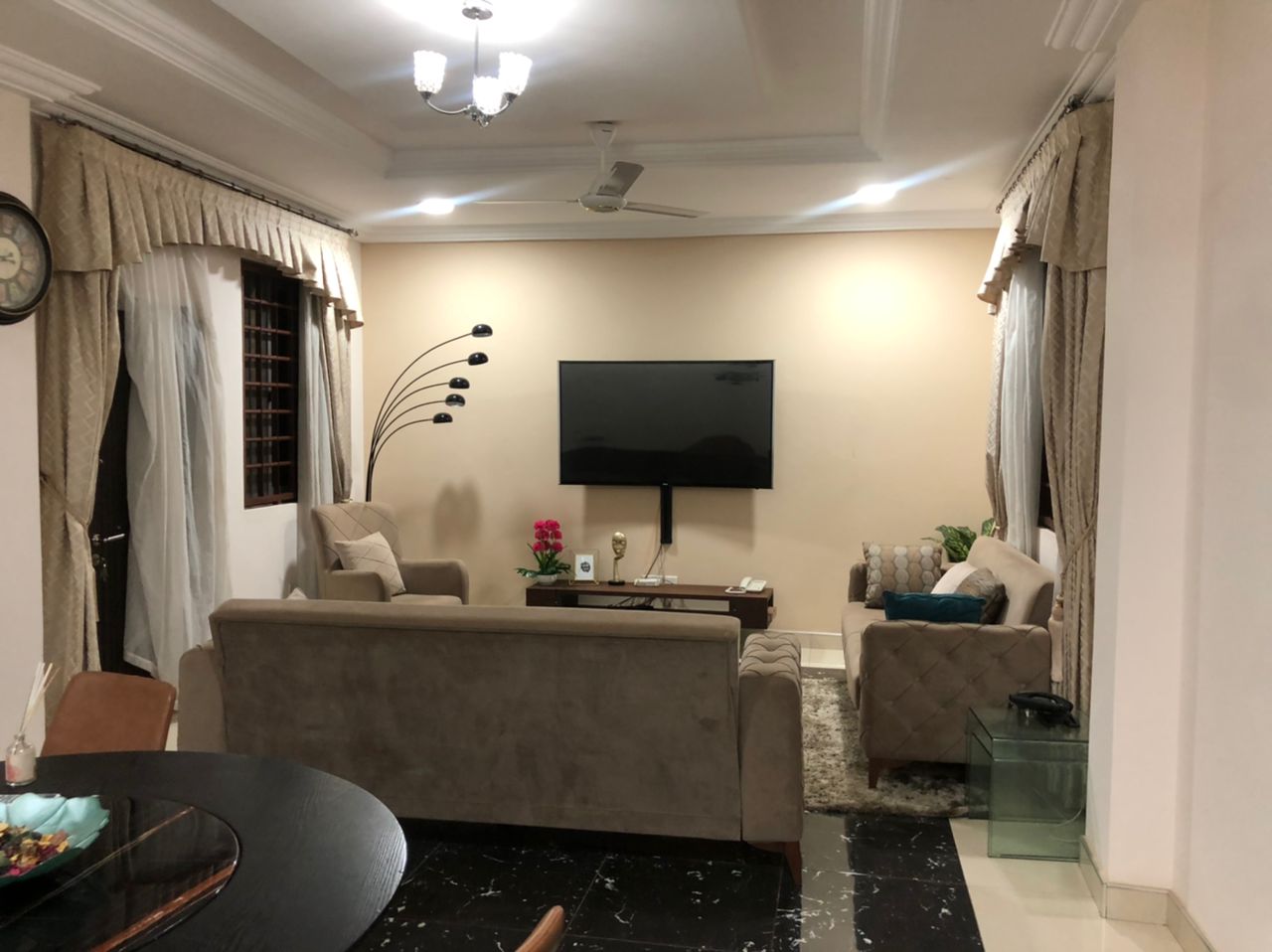Fully Furnished Three (3) Bedroom Apartment for Rent at Adenta