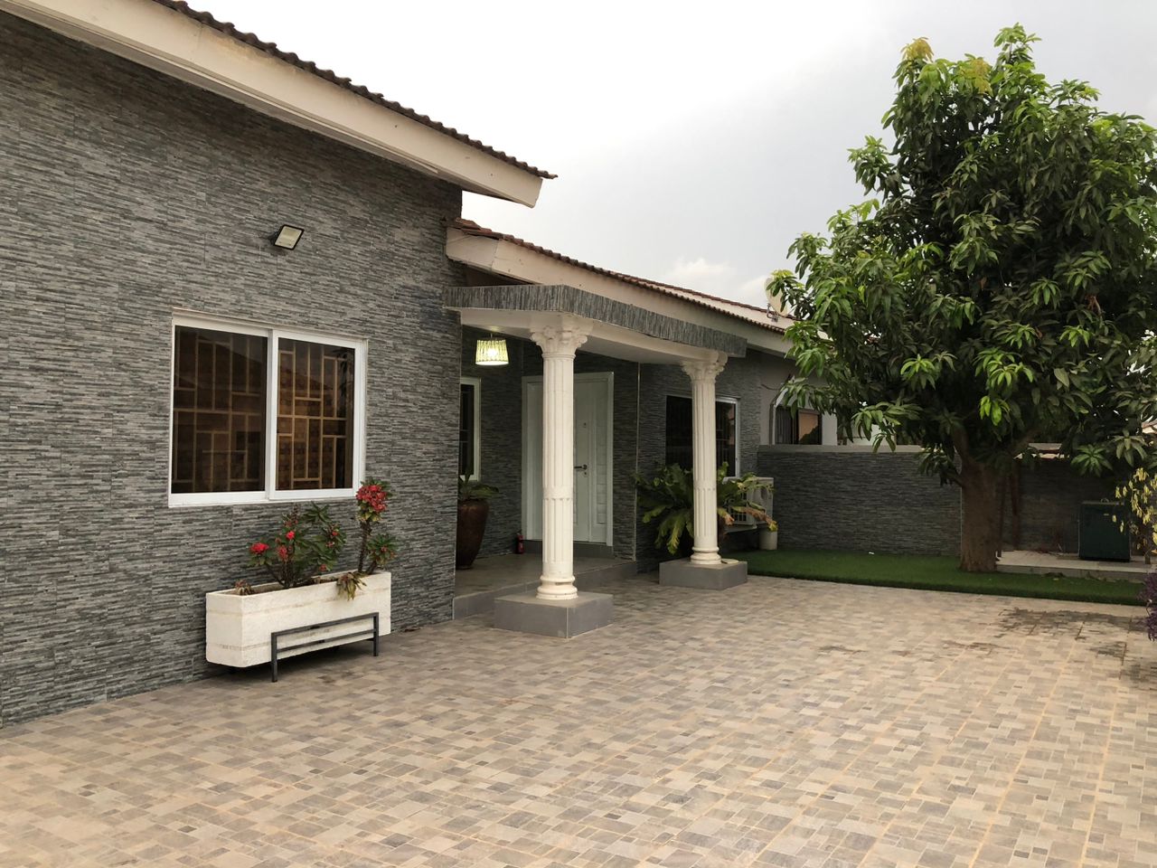 Fully Furnished Three 3-bedroom House For Rent At Spintex