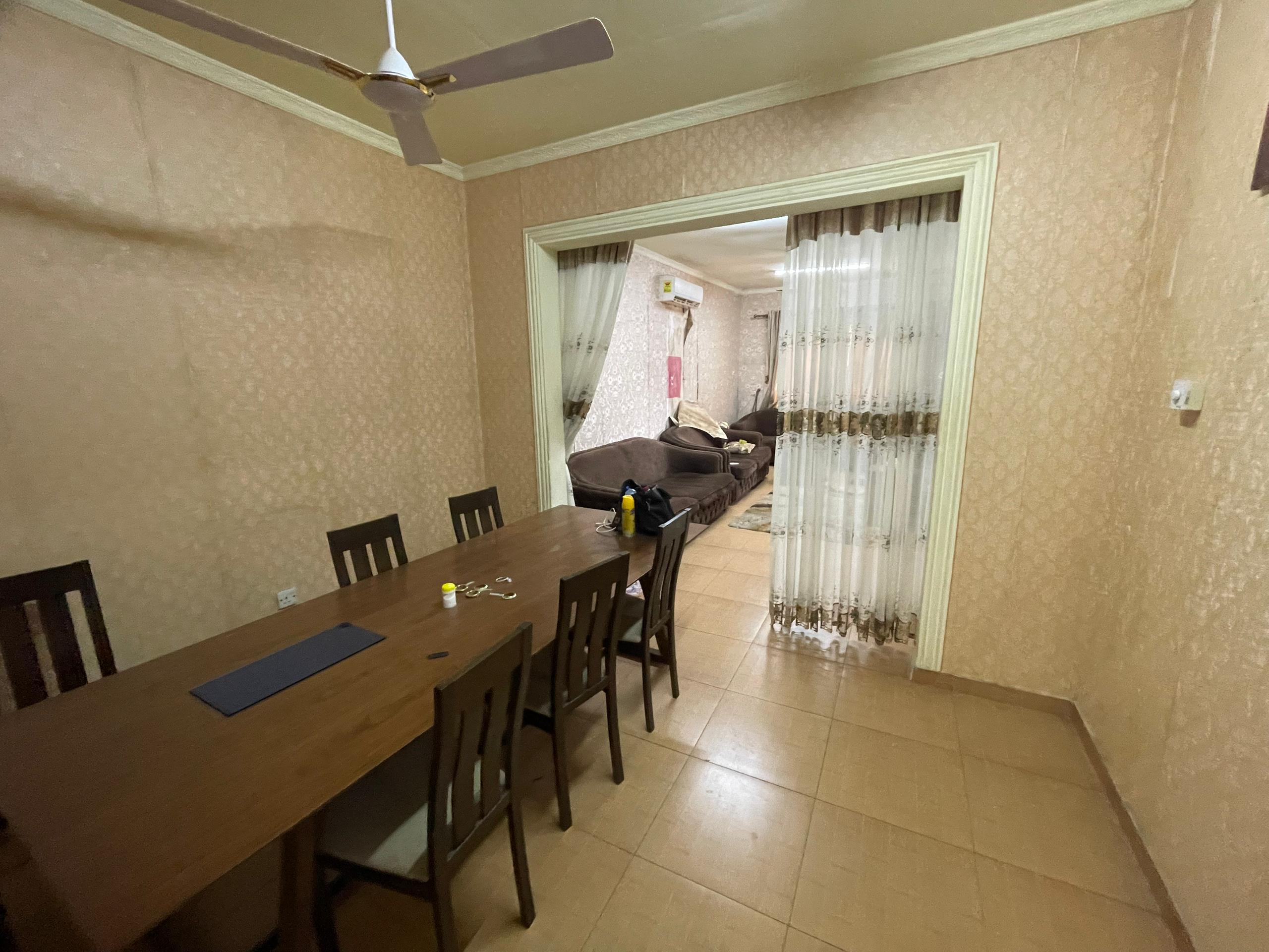 Fully Furnished Three (3) Bedroom House For Rent in a Gated Community at Tema Cummunity 25
