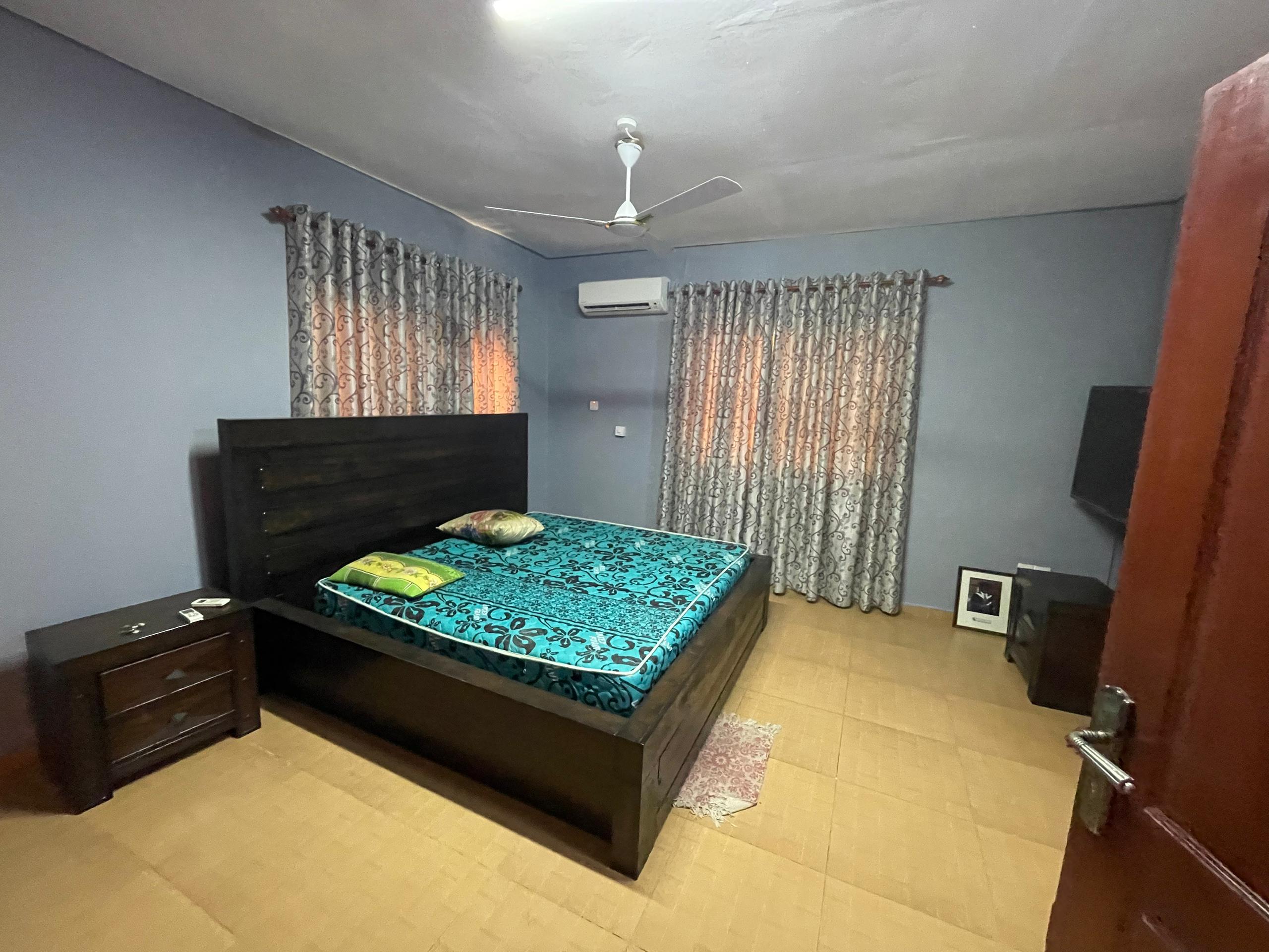 Fully Furnished Three (3) Bedroom House For Rent in a Gated Community at Tema Cummunity 25