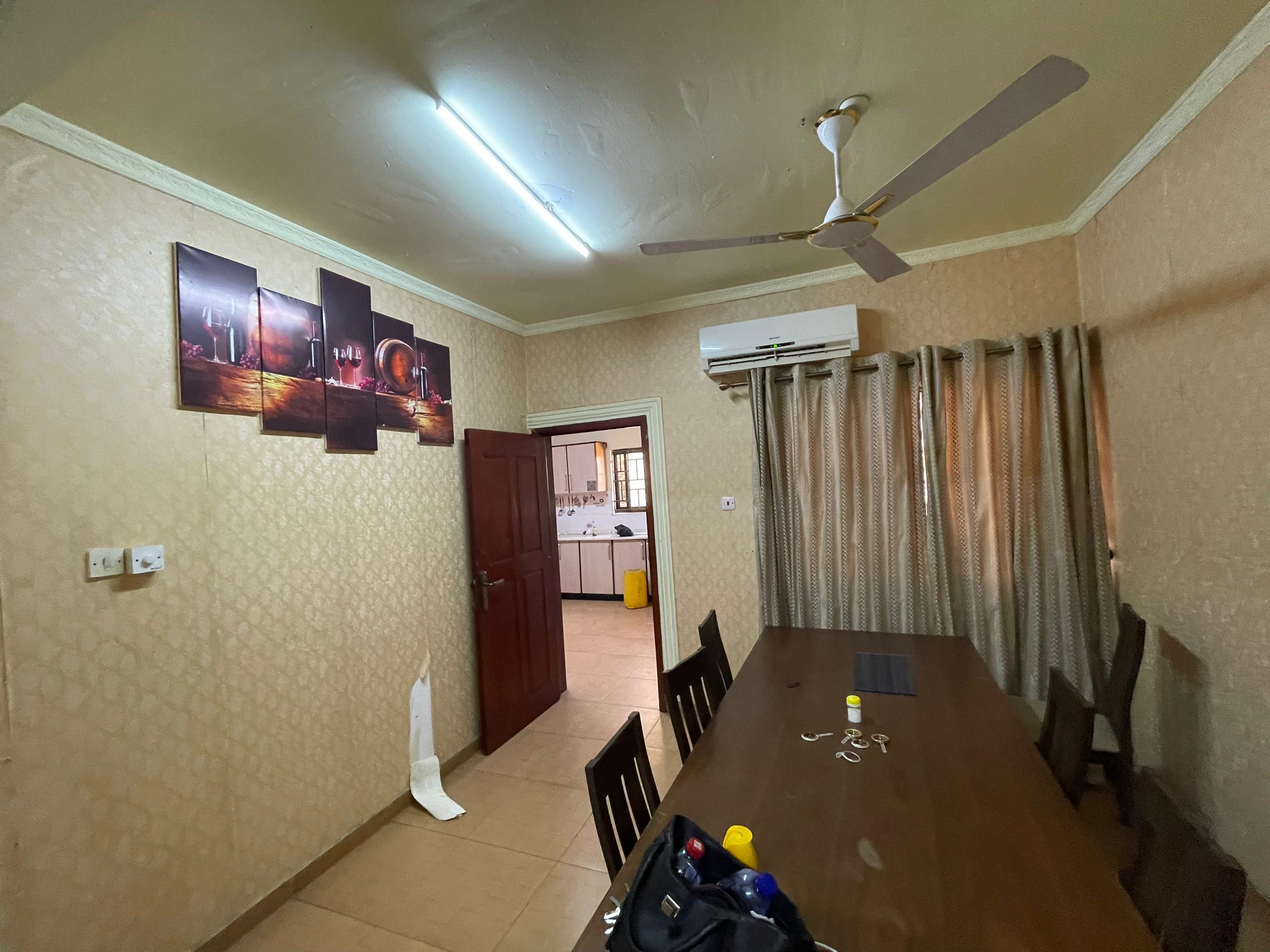 Fully Furnished Three (3) Bedroom House For Rent in a Gated Community at Tema Cummunity 25