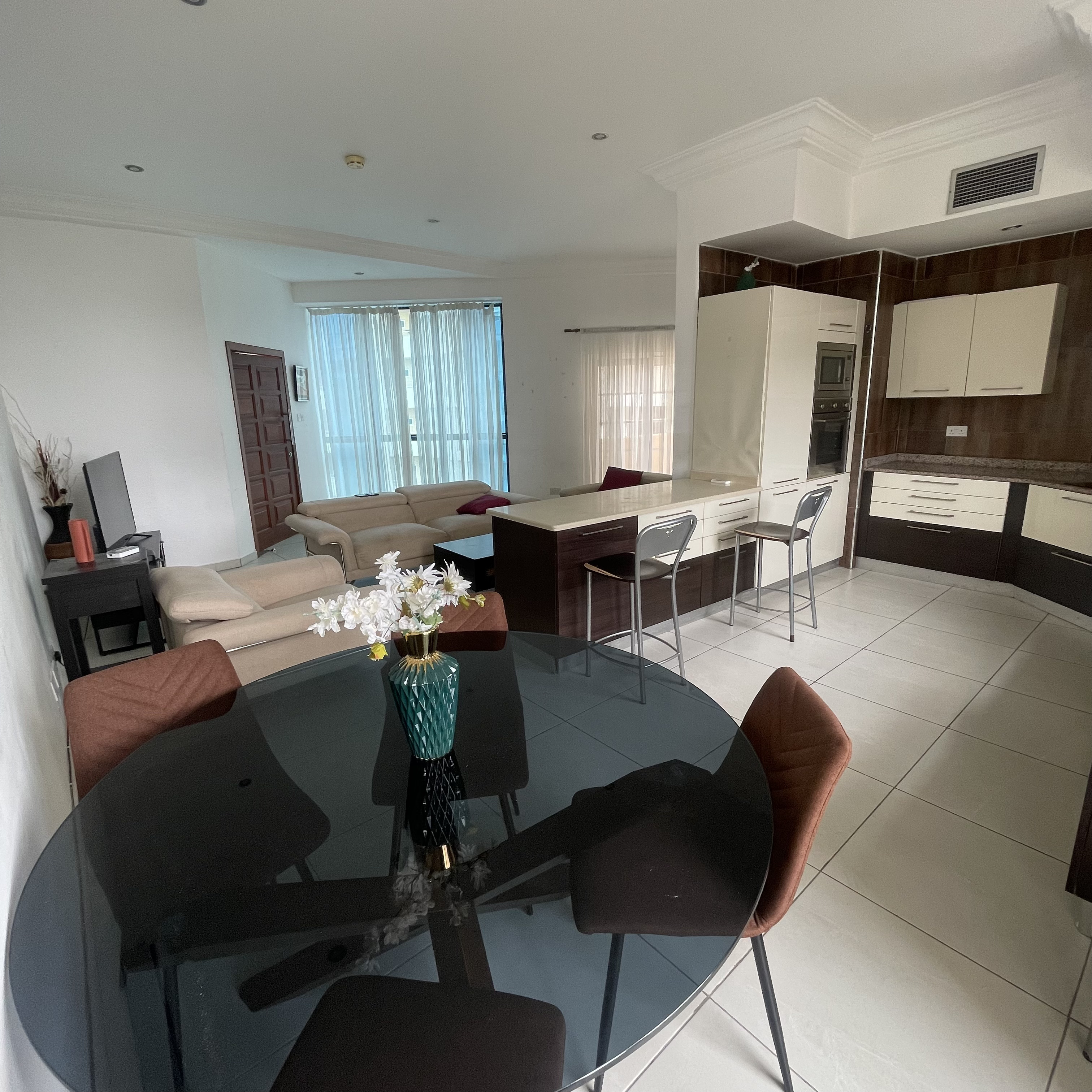 Fully Furnished Two (2) Bedroom Apartment For Rent at Airport Residential Area