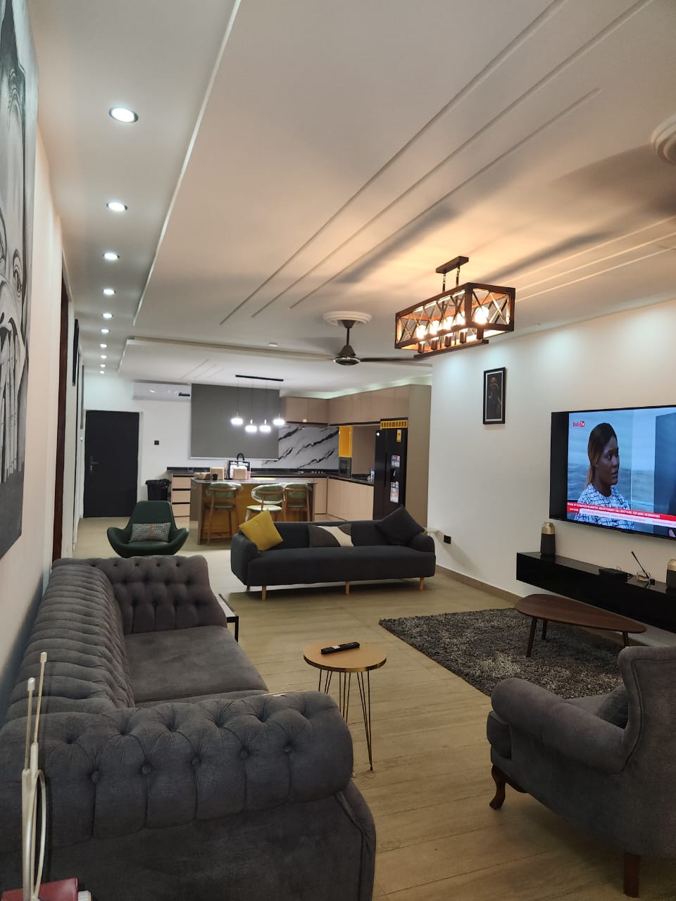Fully Furnished Two (2) Bedroom Apartment For Rent at Ofankor