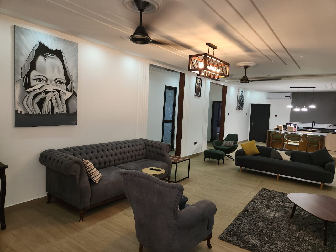 Fully Furnished Two (2) Bedroom Apartment For Rent at Ofankor