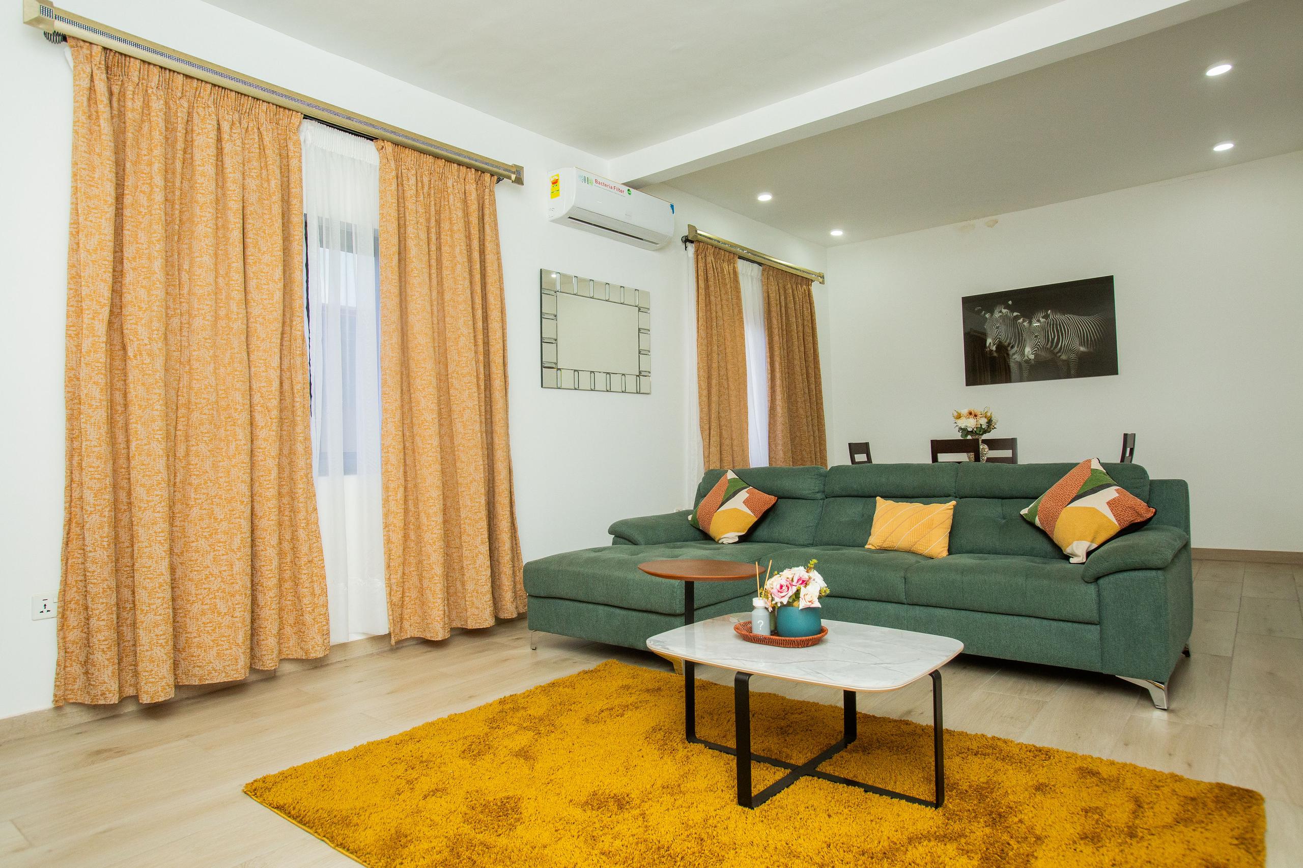 Fully Furnished Two (2) Bedroom Apartment For Rent at Spintex