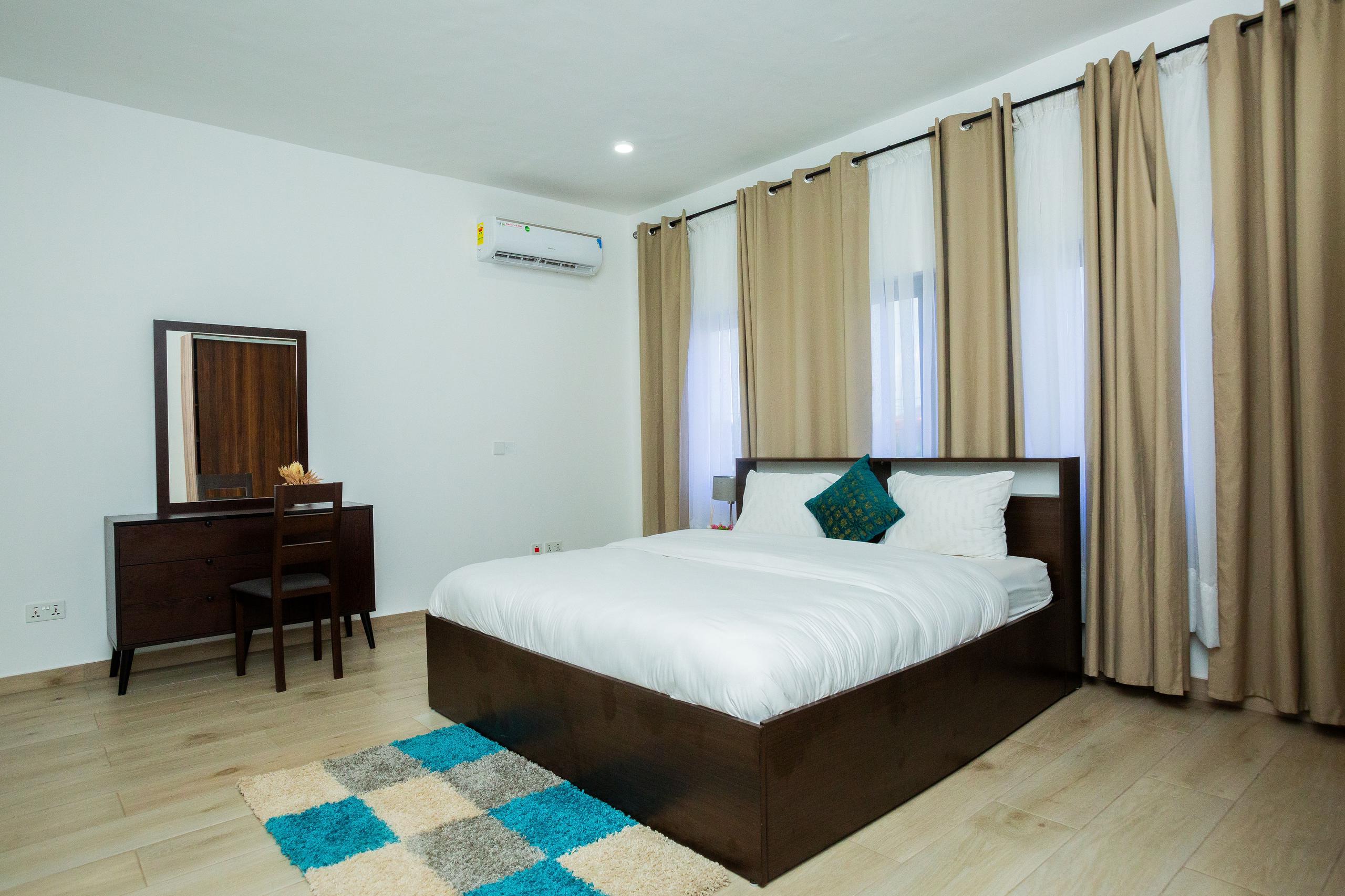 Fully Furnished Two (2) Bedroom Apartment For Rent at Spintex
