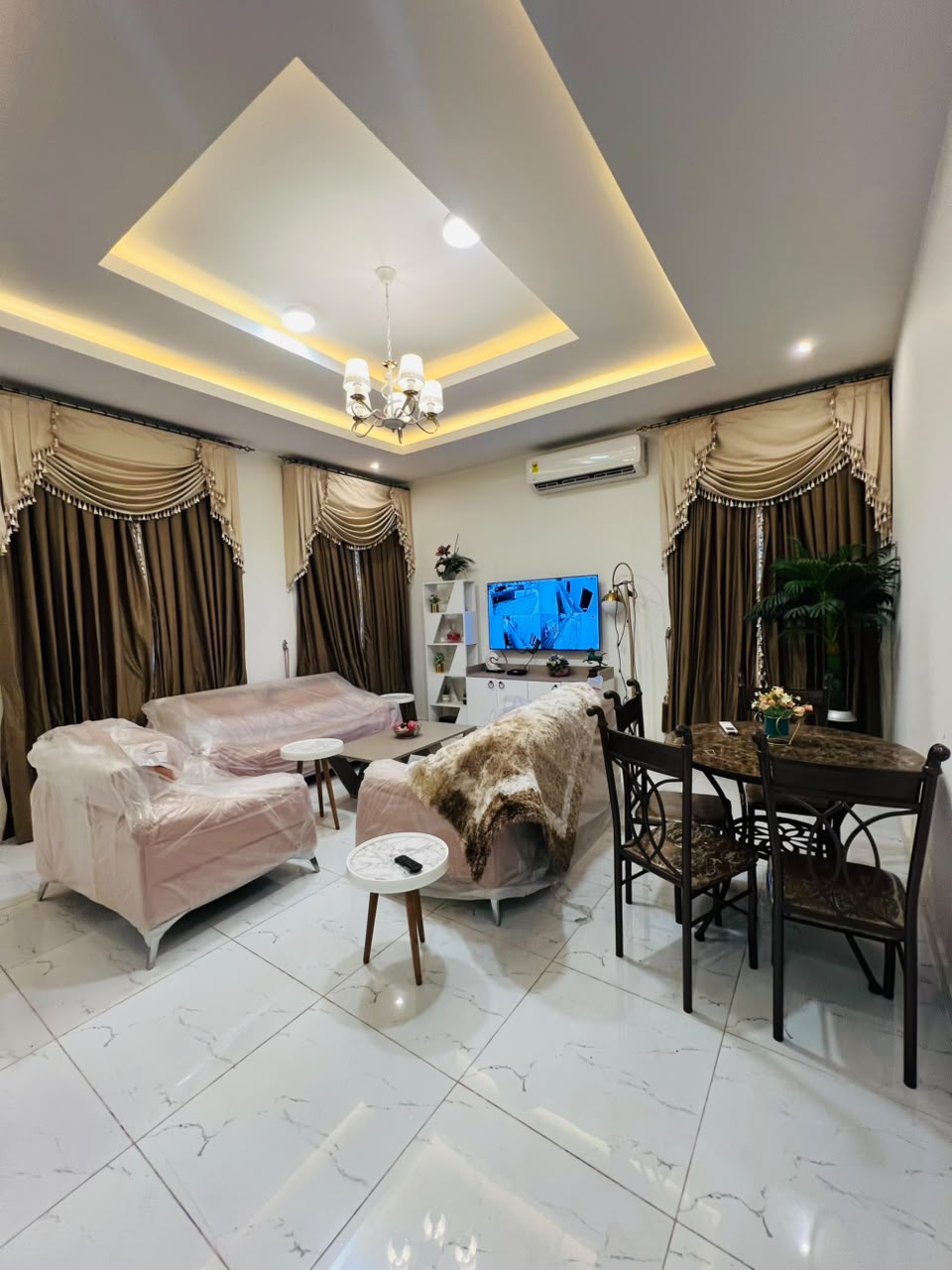 Two (2) Bedroom Unfurnished House For Rent at Spintex