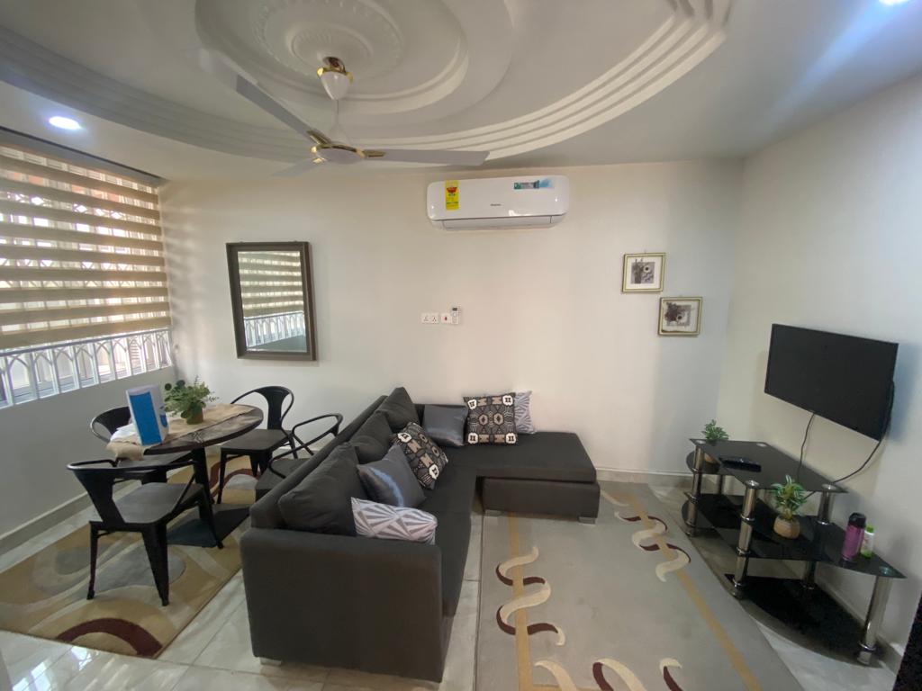 Furnished One 1-Bedroom Apartment for Rent at Spintex