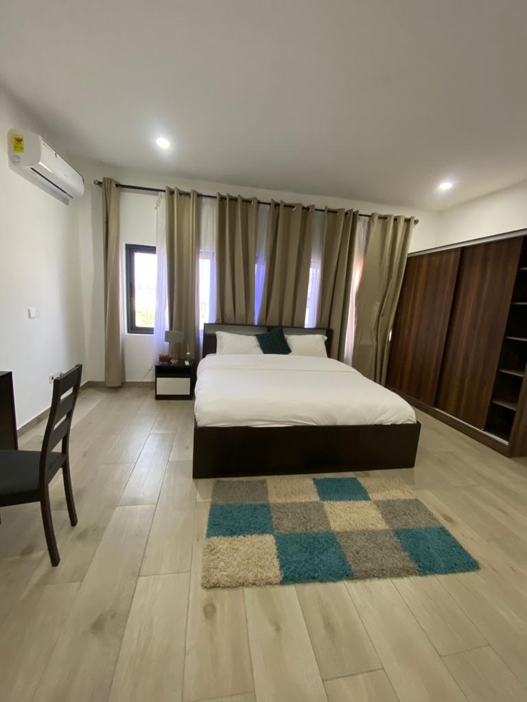 Furnished One 1-Bedroom Penthouse Apartment for Rent at Spintex