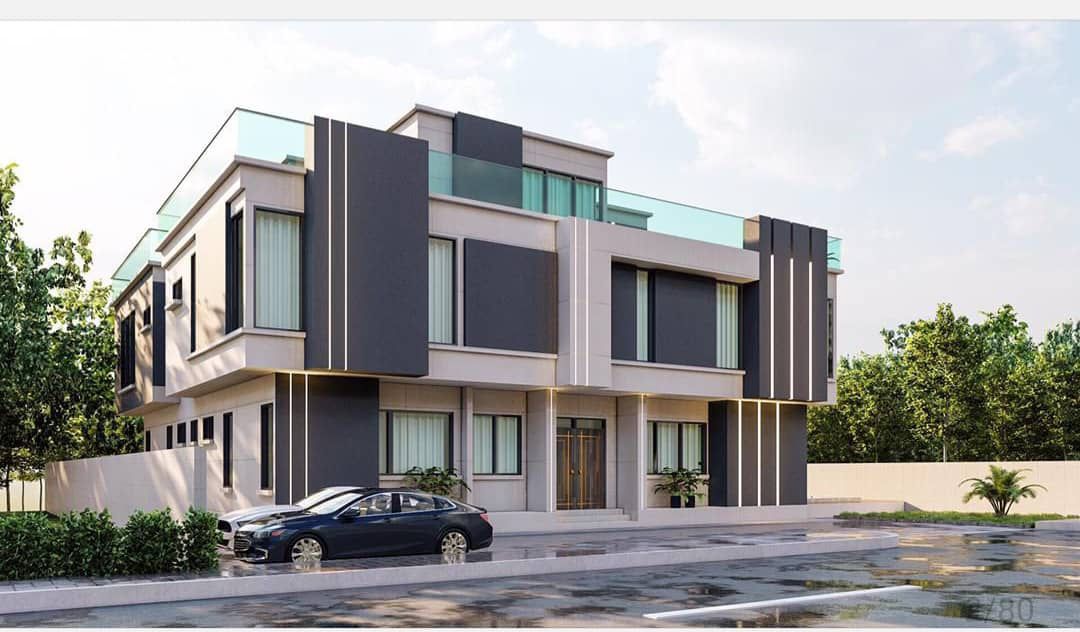 Uncompleted Five (5) Bedroom House with a Penthouse For Sale at Kasoa American Down