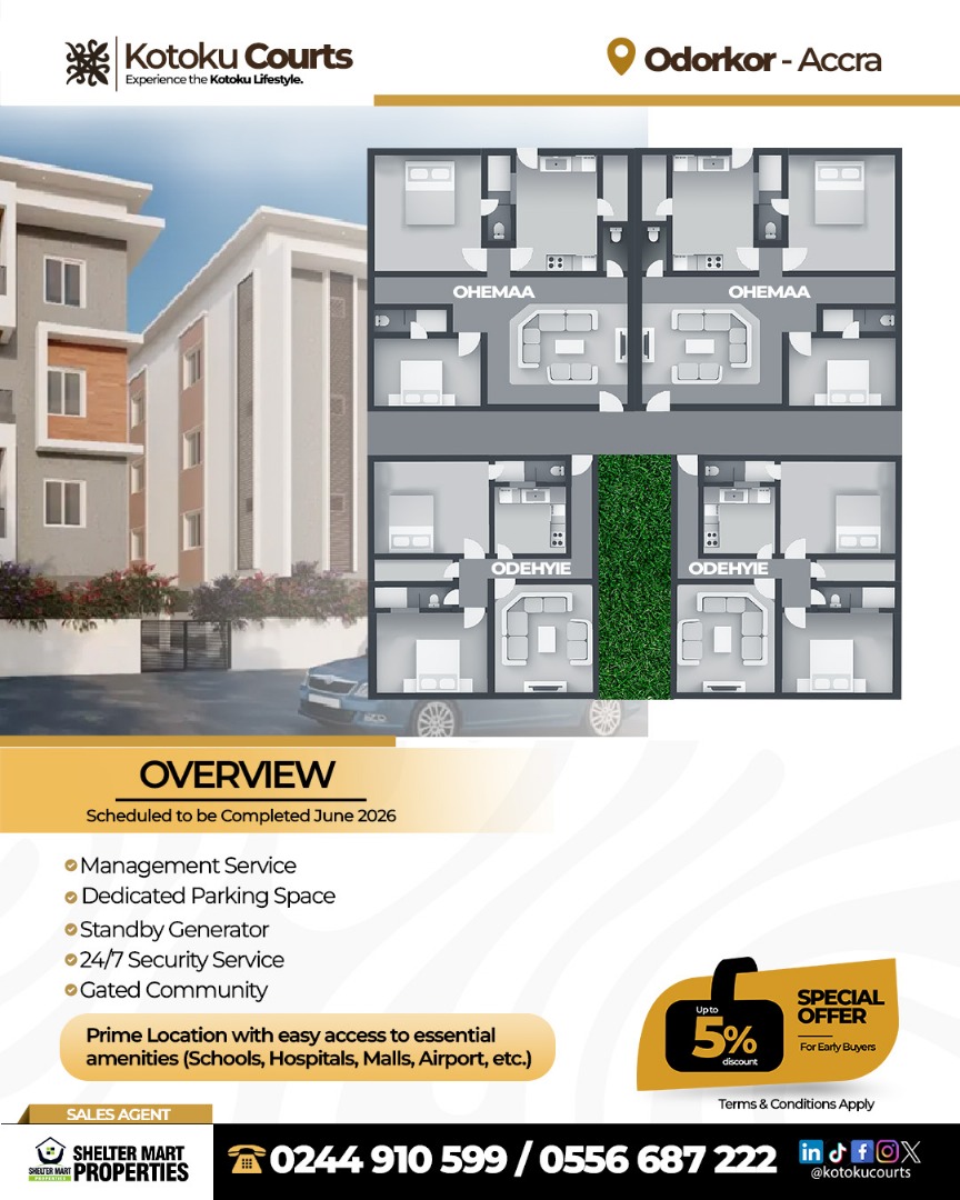 KOTOKU COURTS - NORTH ODORKOR