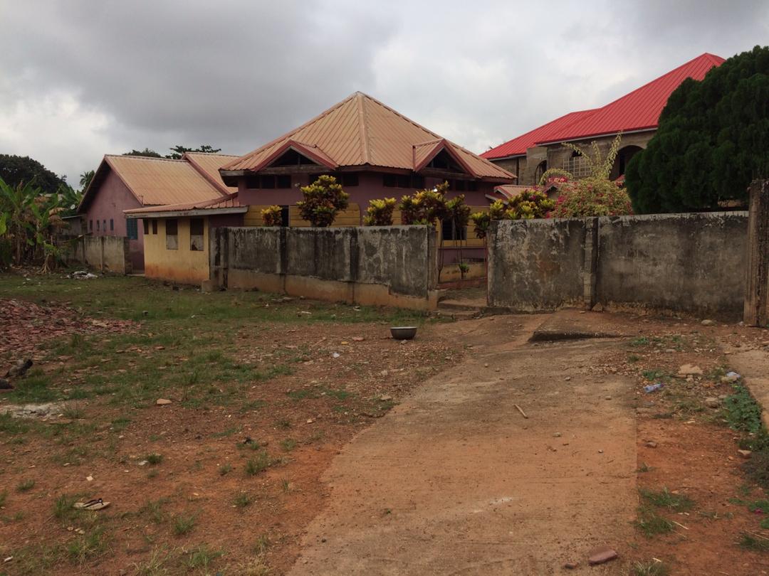 Registered 6 Plots of Land with Dilapidated Structures for Sale in Kumasi