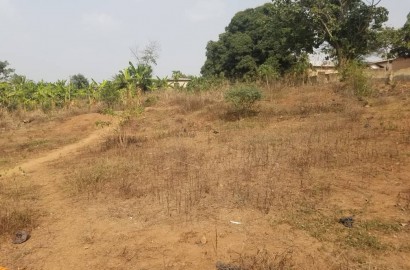Registered Fenced Roadside Plots of land for Sale in Kumasi