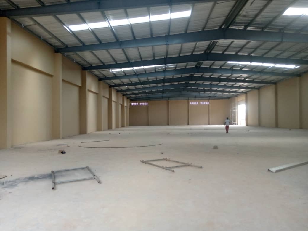 Newly Constructed Warehouses Available for Long and Short Term Lease in Kumasi