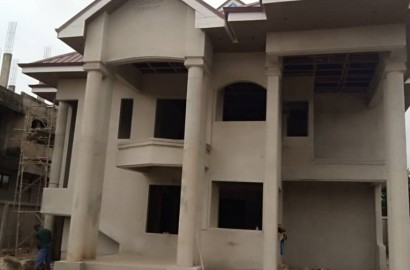 Uncompleted 5 Bedroom Storey House for Sale in Kumasi