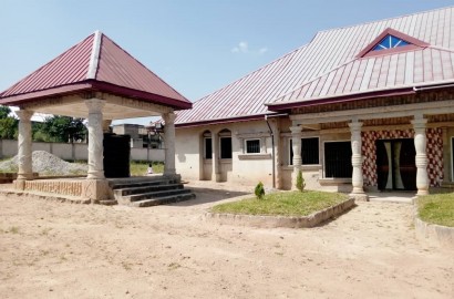 Uncompleted Ensuite 6 Bedroom House with Summer Hut for Sale