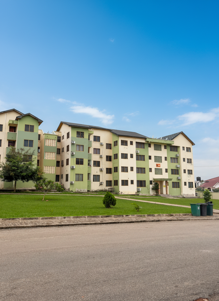 Fully Furnished Two (2) Bedroom Apartments For Rent in a Gated Community at Kumasi Asokore Mampong