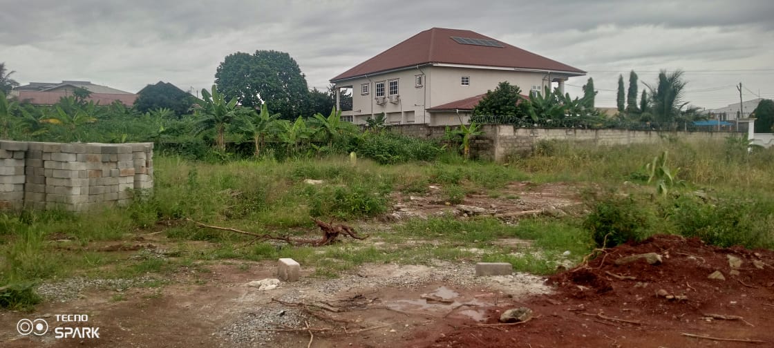 Two plots of land for sale at Kwadaso Hill top, Kumasi
