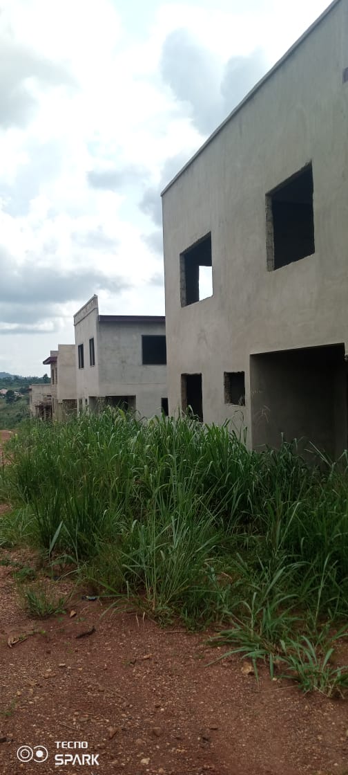 Five Bedroom Uncompleted Estate Houses For Sale At Senfi-Dominase, Kumasi