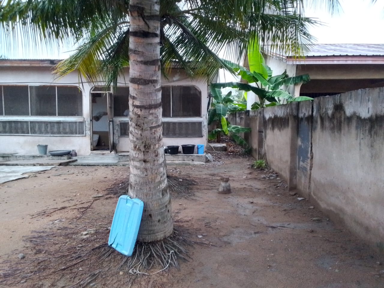 Land with Old Building For Sale at Kasoa