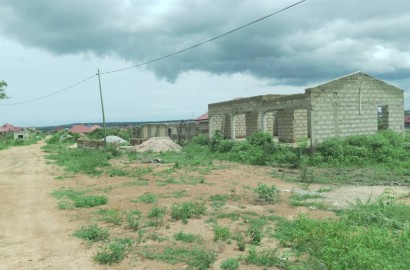 Land with House Foundation For Sale at Kasoa Millenium City