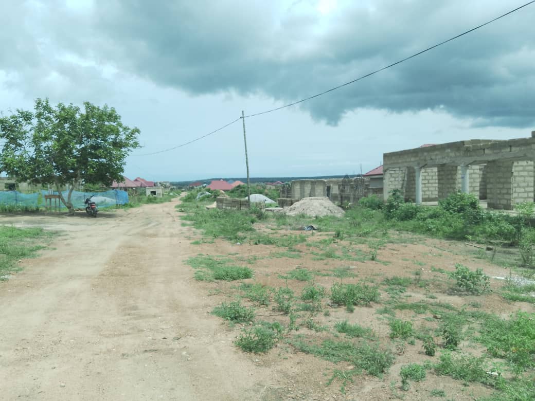 Land with House Foundation For Sale at Kasoa Millenium City