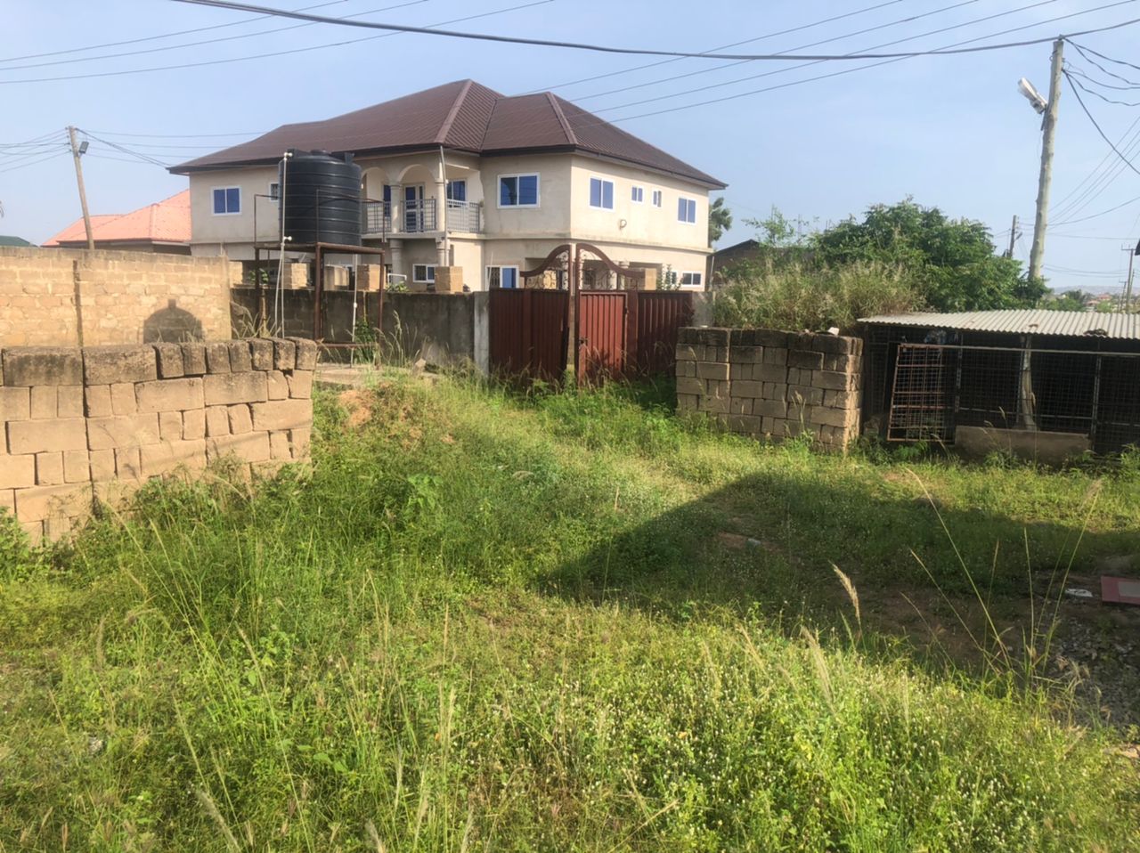Land with Improvements for Sale at Amasaman 