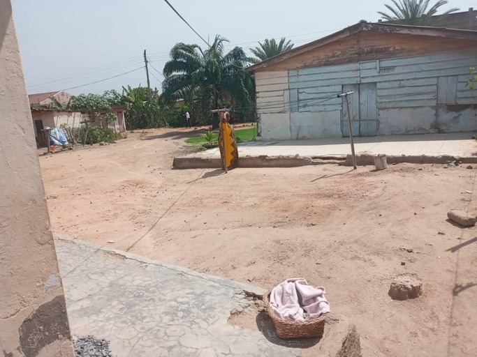 Land with Old House for Sale at Teshie - Nungua