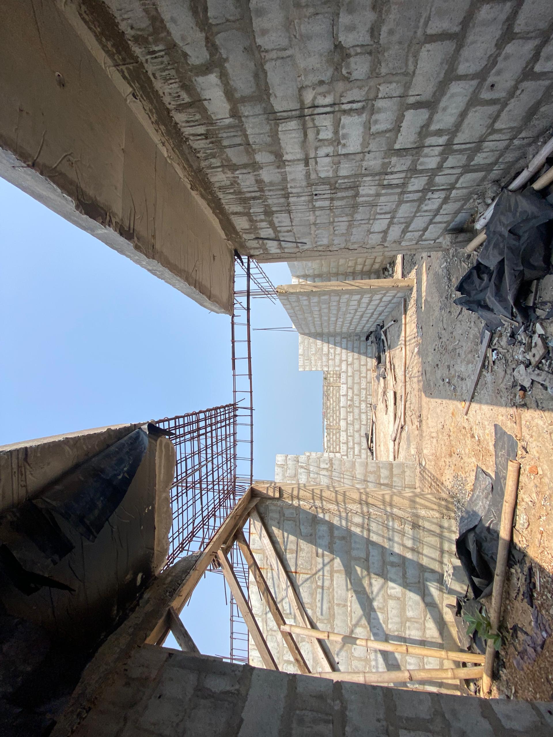 Land with Uncompleted 4 Bedroom Storey For Sale at Prampram