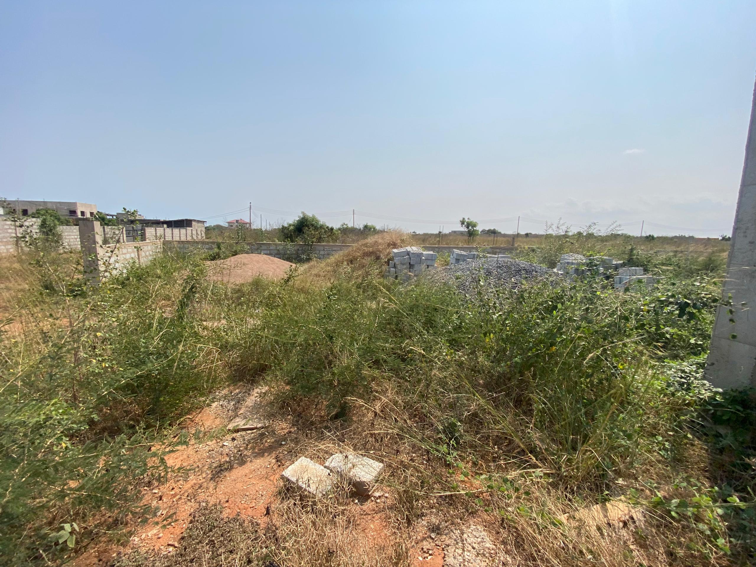 Land with Uncompleted 4 Bedroom Storey For Sale at Prampram