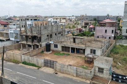 PRIME 1 PLOT OF LAND WITH EXISTING BUILDING FOR SALE AT TSE ADDO MAHAMA ROAD