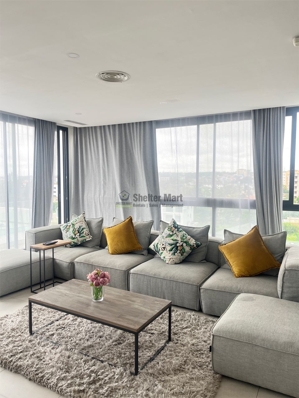 Luxurious Six (6) Bedroom Fully Furnished Duplex Penthouse for Rent at Airport Residential 