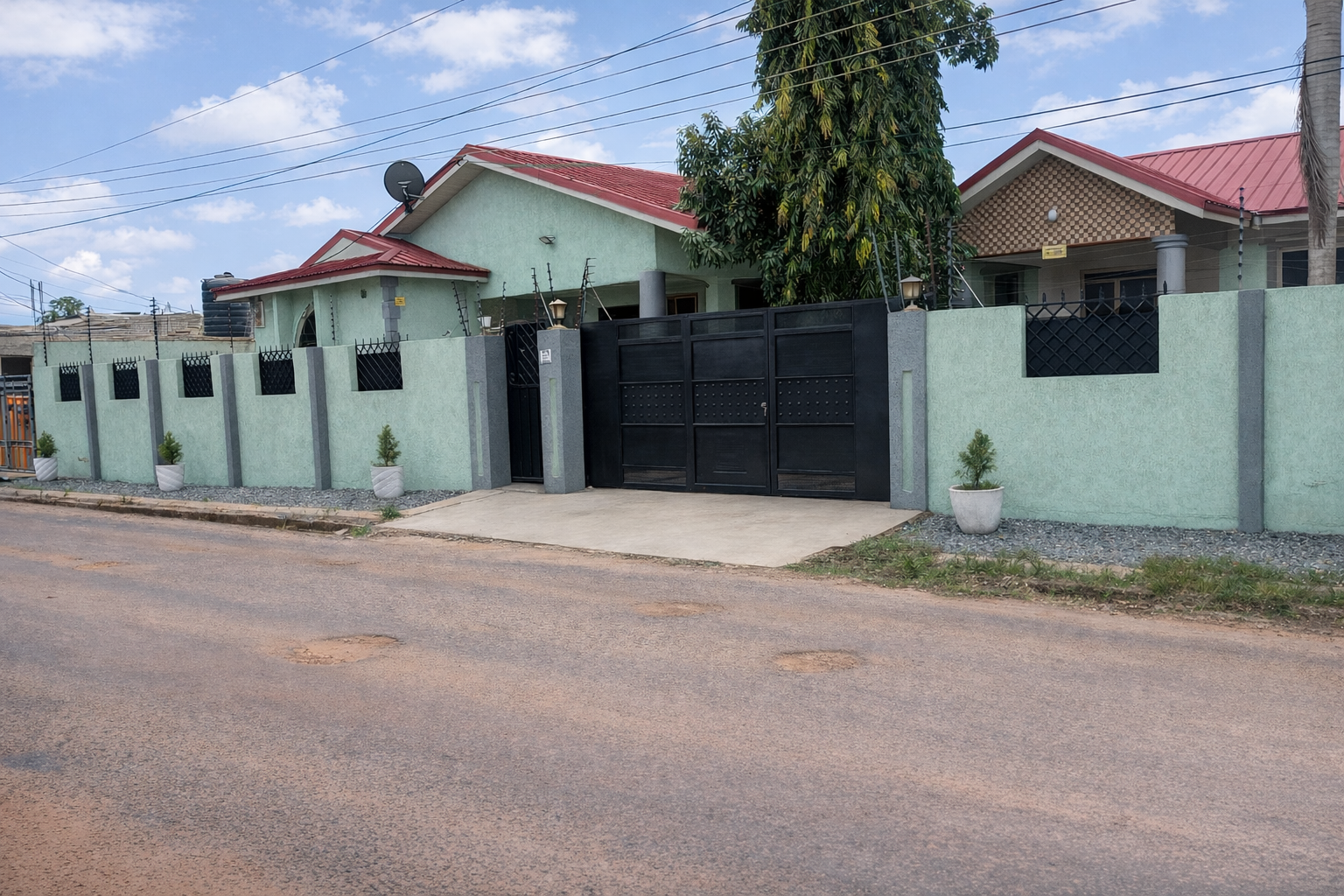 Five (5) Bedroom House with Boys' Quarters For Sale at Ashaley Botwe Nanakrom
