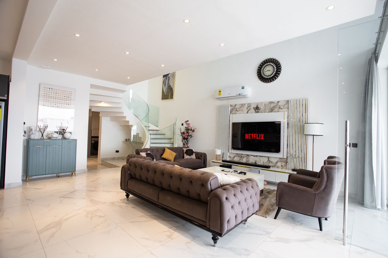 Fully Furnished Three (3) Bedroom House with Swimming Pool For Sale at East Legon Hills