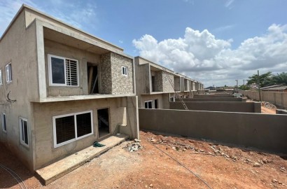 Newly Built 4-Bedroom Townhouse for Sale at Spintex