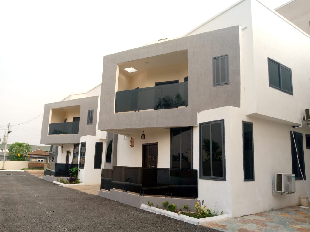 Newly Built Four 4-Bedroom Unfurnished Townhouse for Sale at Haatso