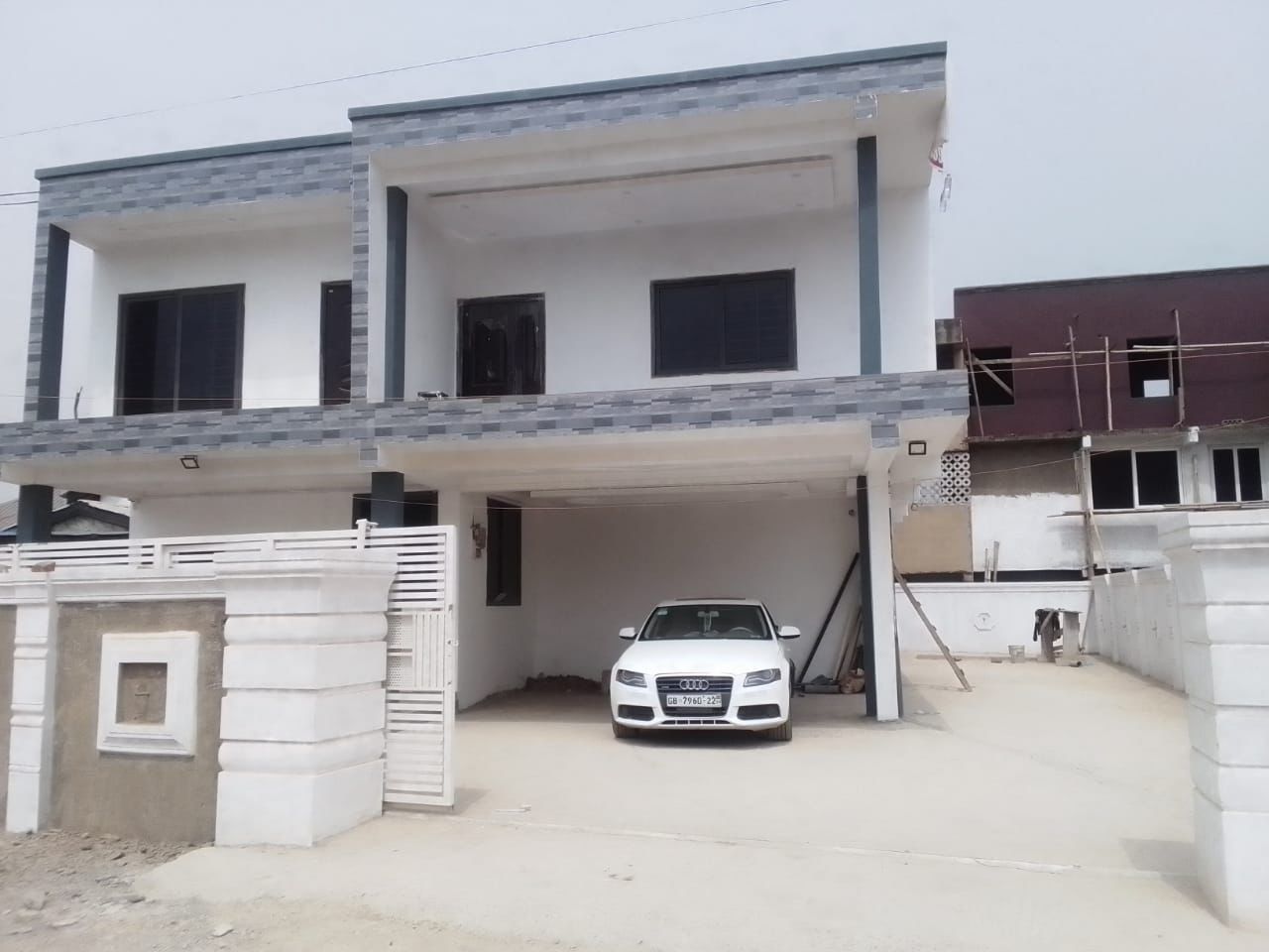 Newly Built Five 5-Bedroom En-suite House for Sale at Lashibi