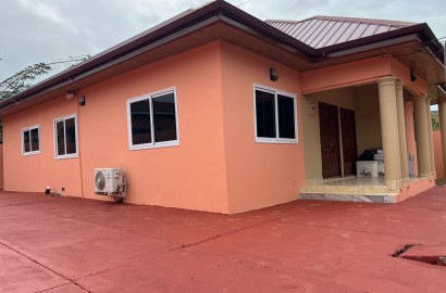 Newly Built Three 3-Bedroom House for Sale at Sapeiman