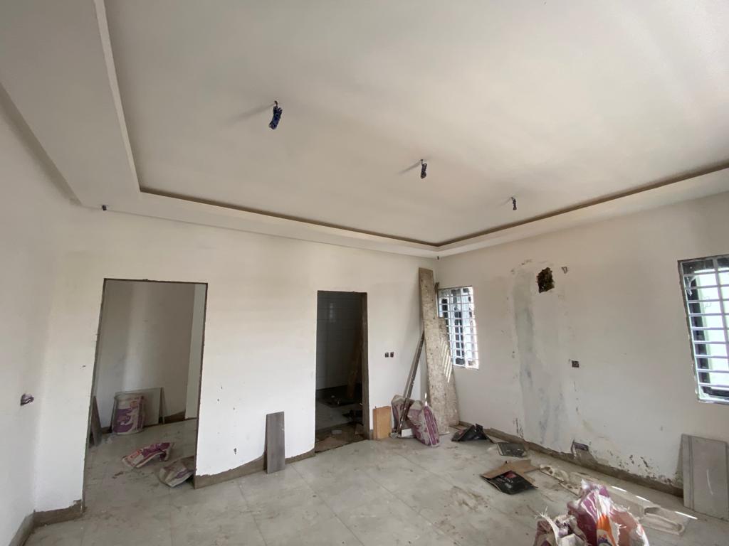 Newly Built Three 3-Bedroom House for Sale in Spintex