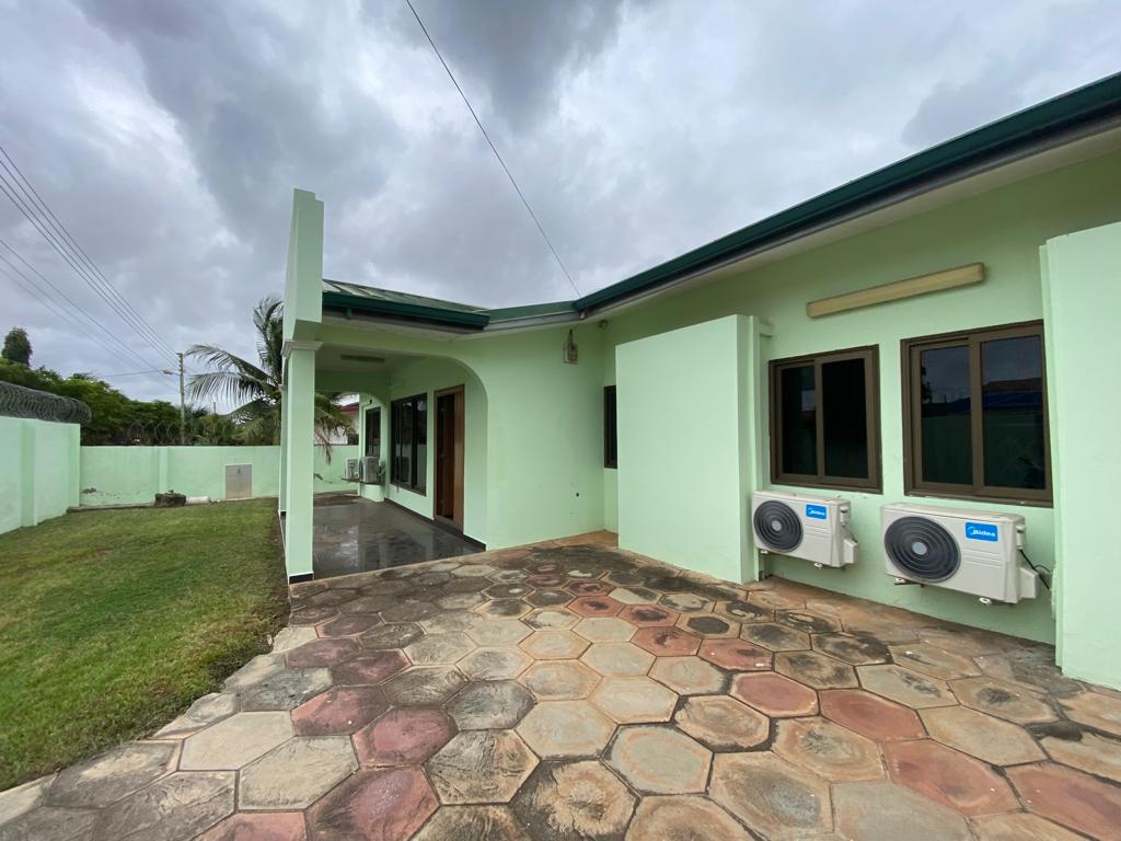 Newly Built Three (3) Bedroom Self-Compound House With 1 Boys Quarter for Rent in Spintex